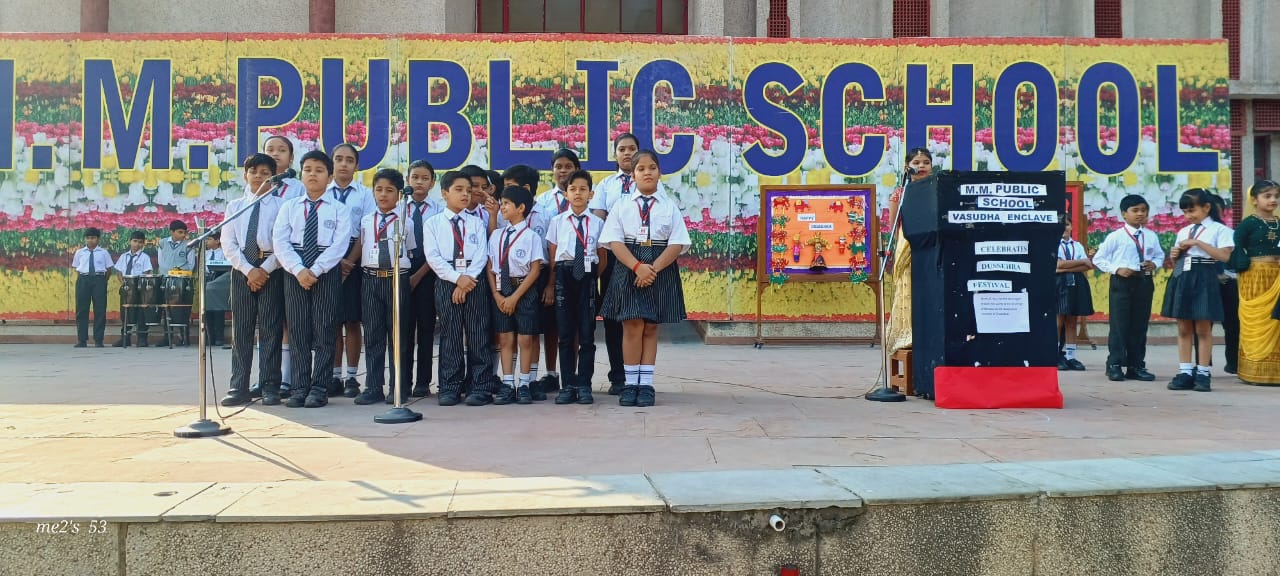 Special Assembly on Celebration of Dussehra Festival