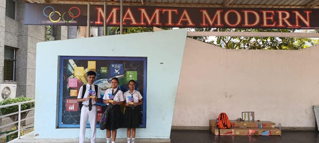 Exemplary achievement in Inter-School competitions - 'Technophilia 4.0'organized by Mamta Modern School.
