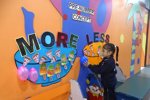 PRE NUMBER CONCEPT MORE AND LESS