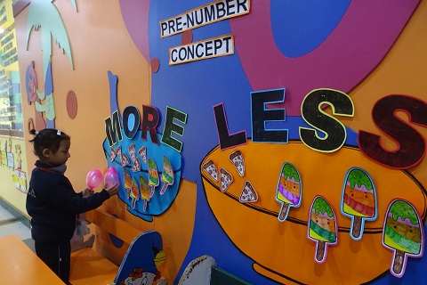 PRE NUMBER CONCEPT MORE AND LESS