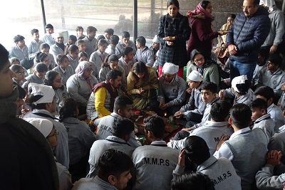 Class XII Hawan Ceremony