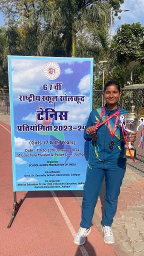 Stellar Performance of MMPS Girls at National Level