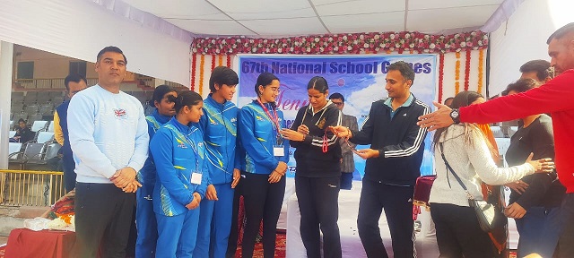 Stellar Performance of MMPS Girls at National Level