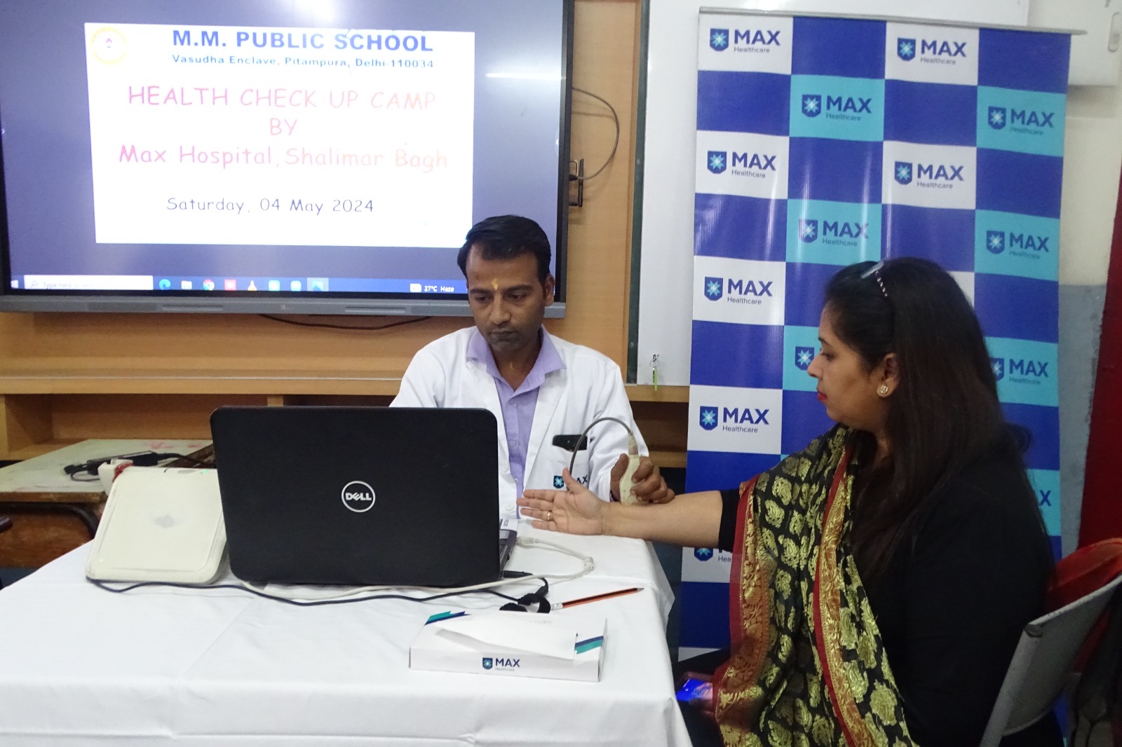 MMPS Hosts Health Check-Up Camp for All Stakeholders