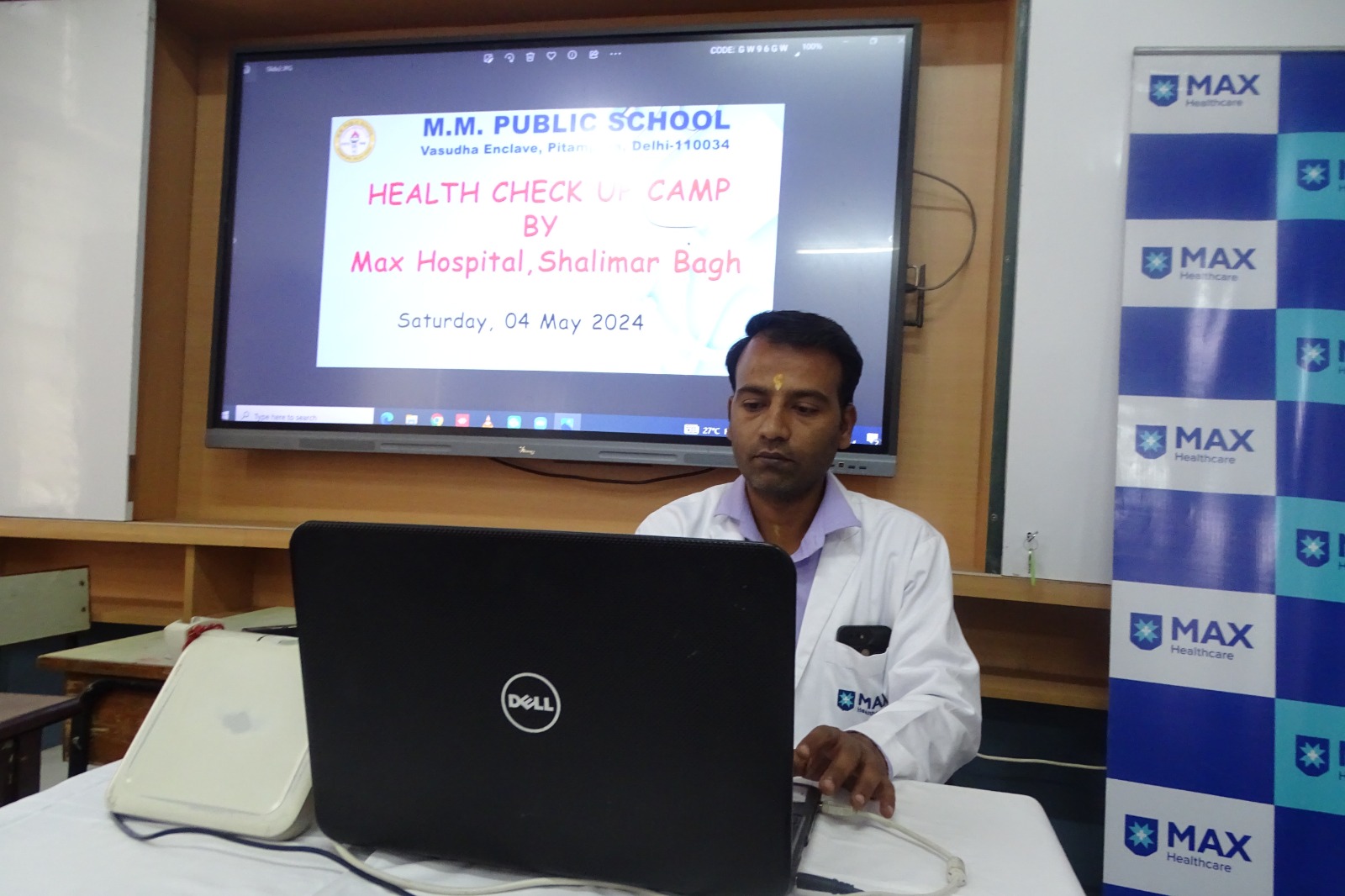 MMPS Hosts Health Check-Up Camp for All Stakeholders
