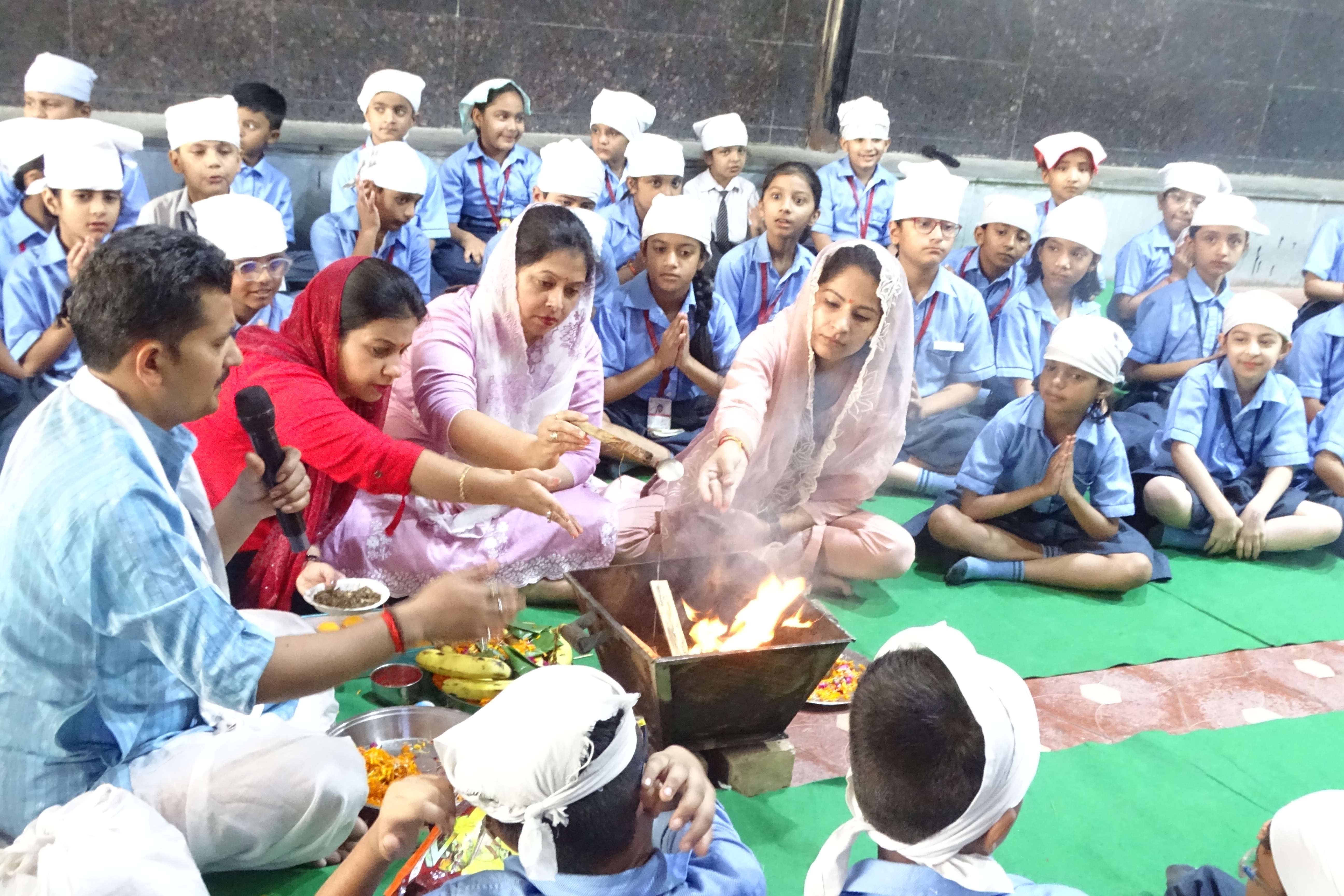 Hawan Ceremony for class III and IV