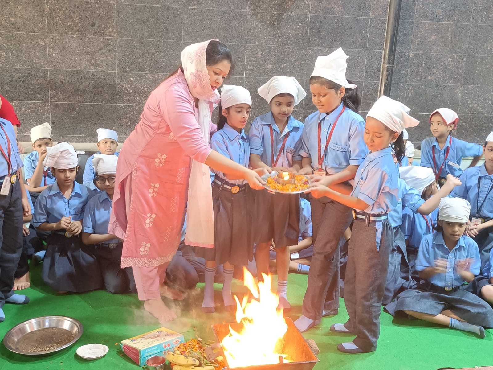 Hawan Ceremony for class III and IV