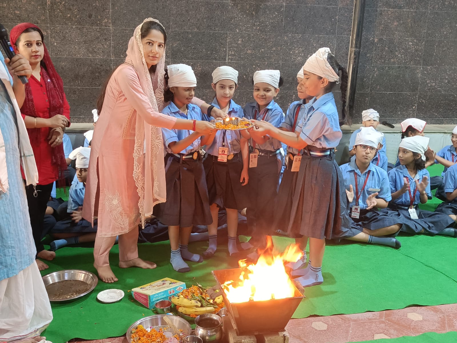 Hawan Ceremony for class III and IV