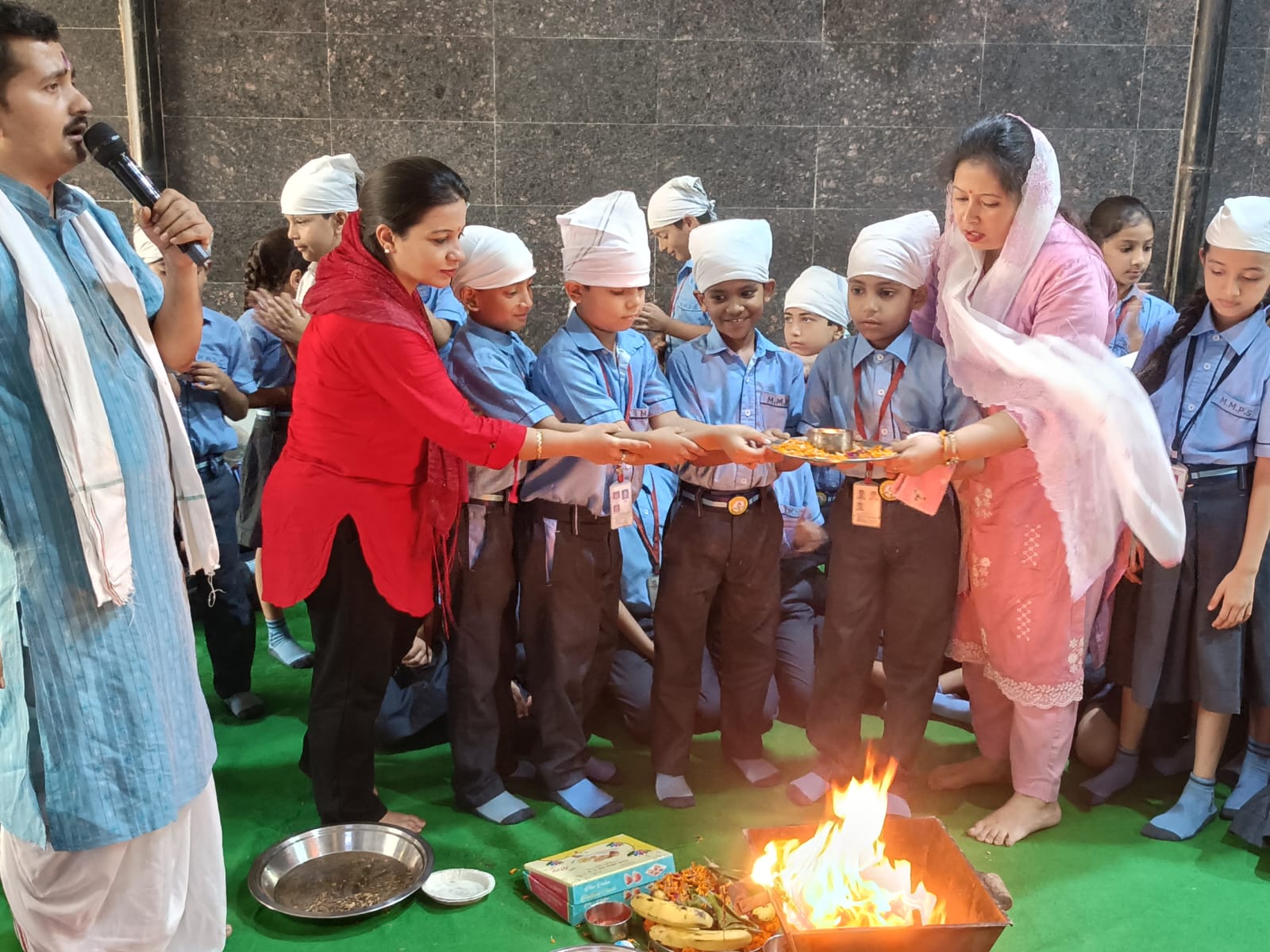 Hawan Ceremony for class III and IV