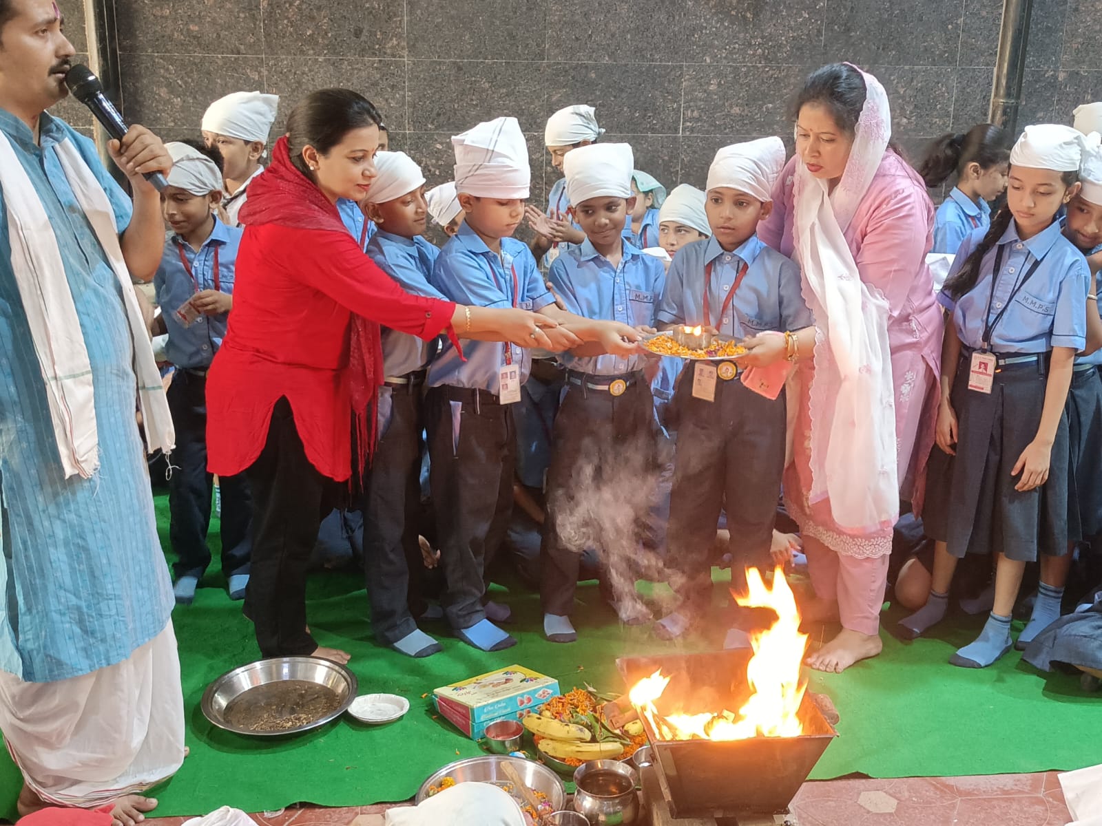 Hawan Ceremony for class III and IV