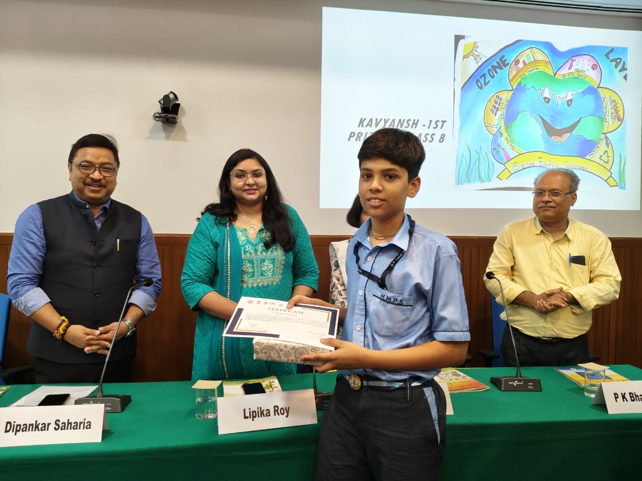 MMPians shine at TERI EIACP Poster Making Competition