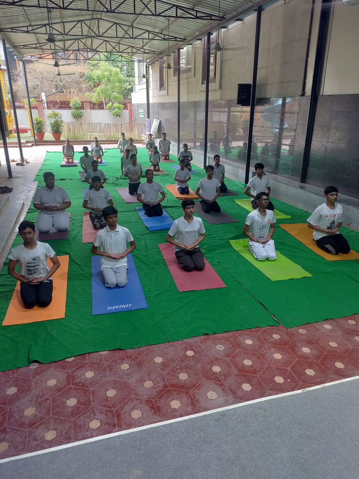 Unveiling Inner Strength: NCC Cadets Celebrate International Yoga Day