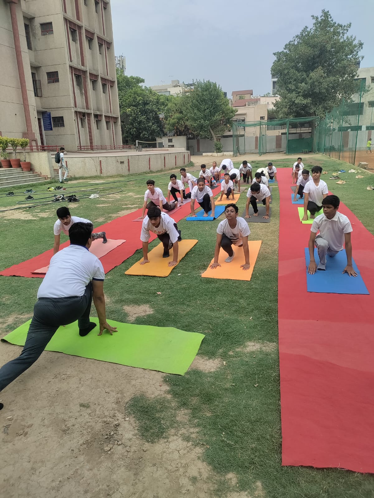 Unveiling Inner Strength: NCC Cadets Celebrate International Yoga Day