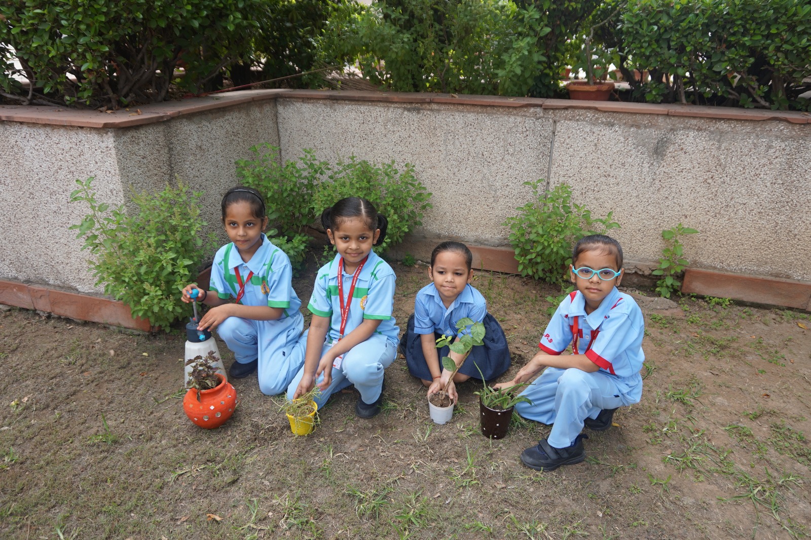 Plantation Day by Primary students