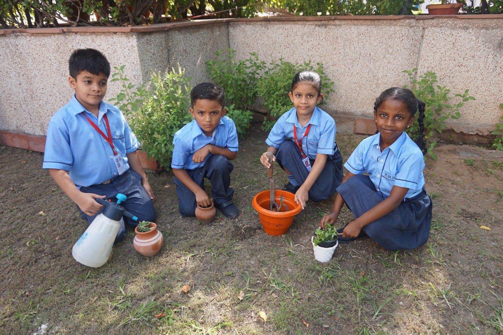 Plantation Day by Primary students