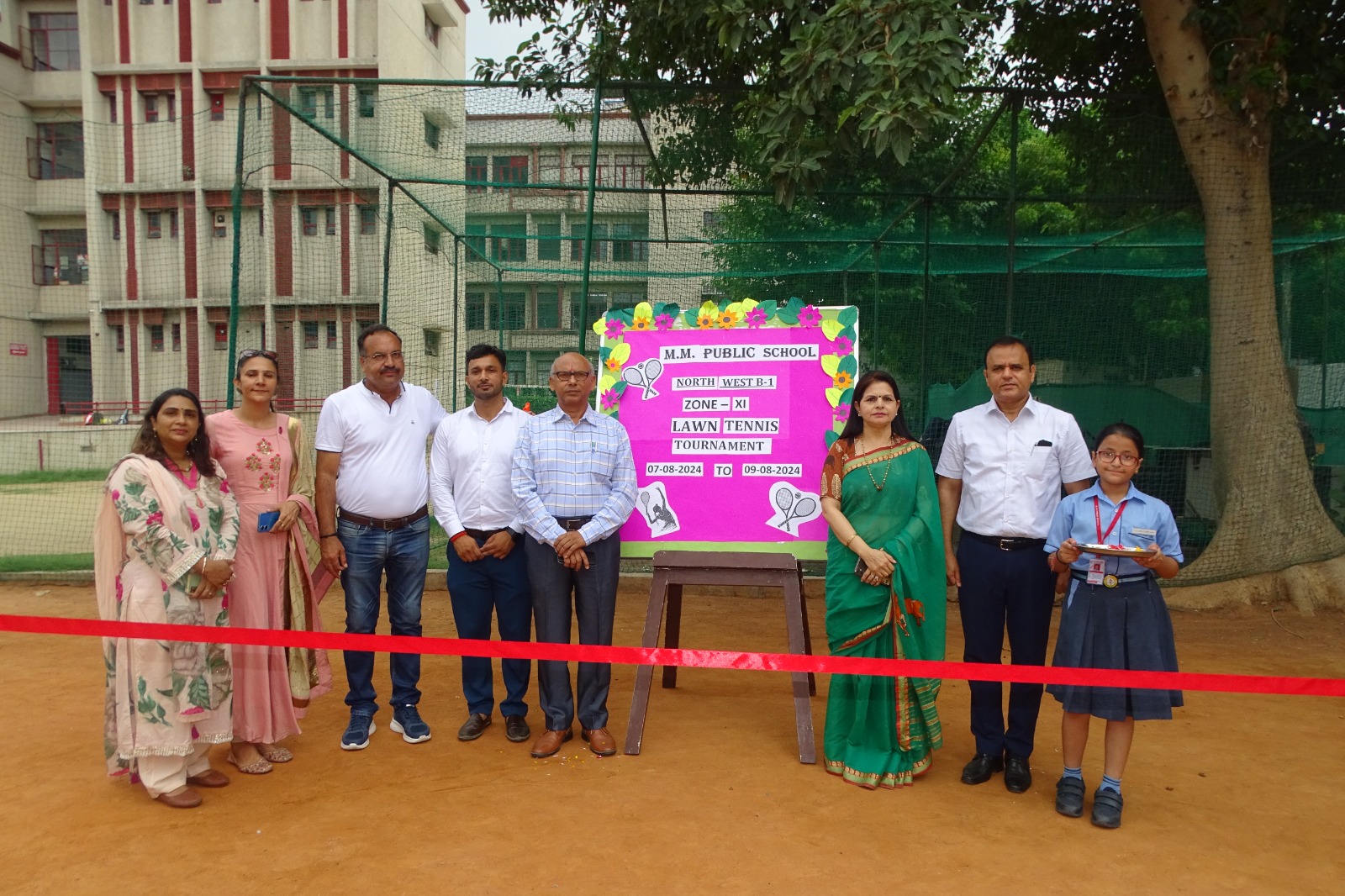 Opening Ceremony of Zonal Lawn Tennis Tournament 2024.