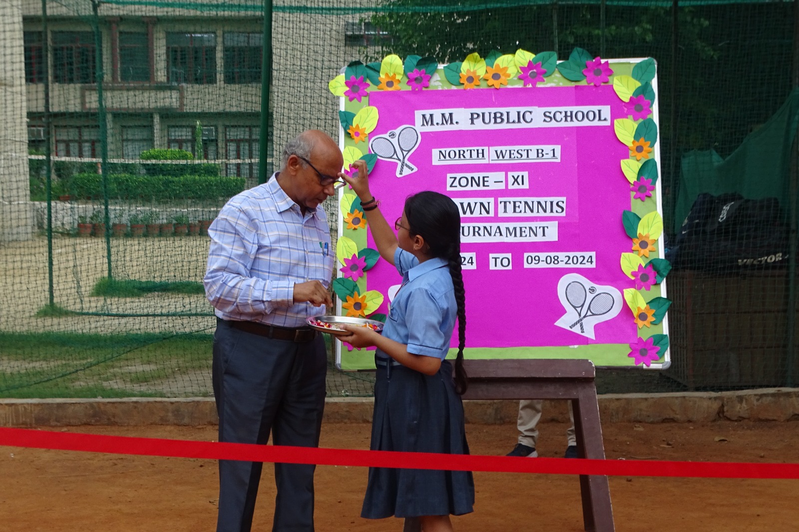 Opening Ceremony of Zonal Lawn Tennis Tournament 2024.