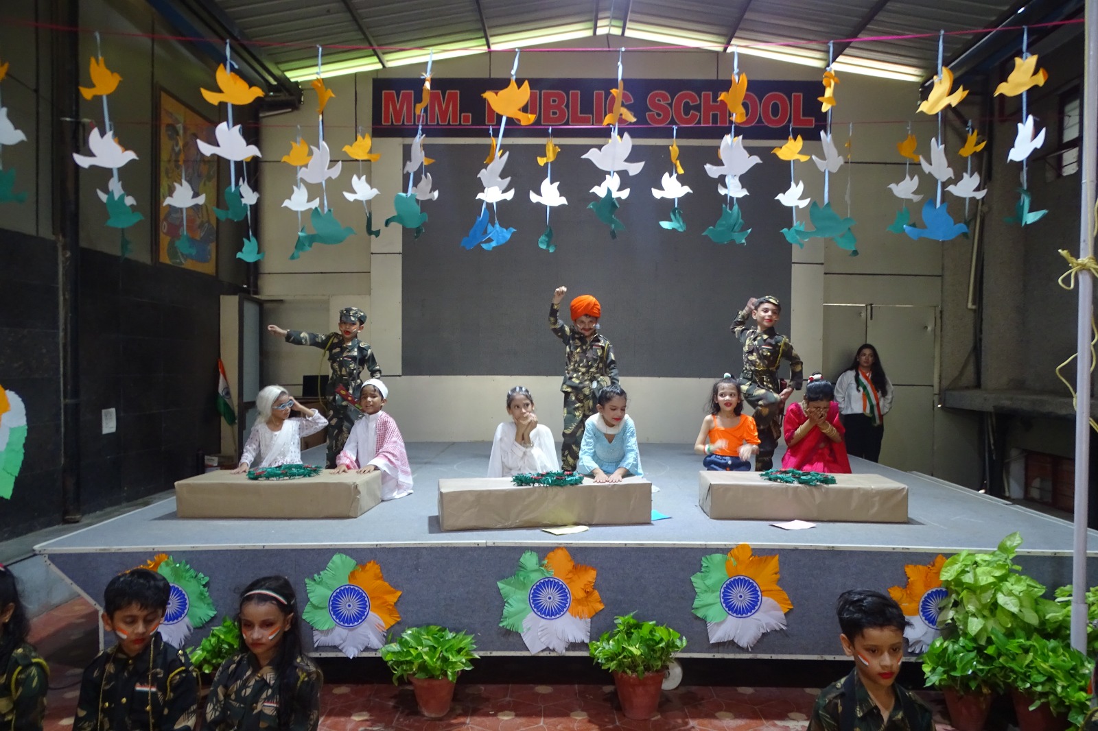 Independence Day Celebration by Pre-Primary