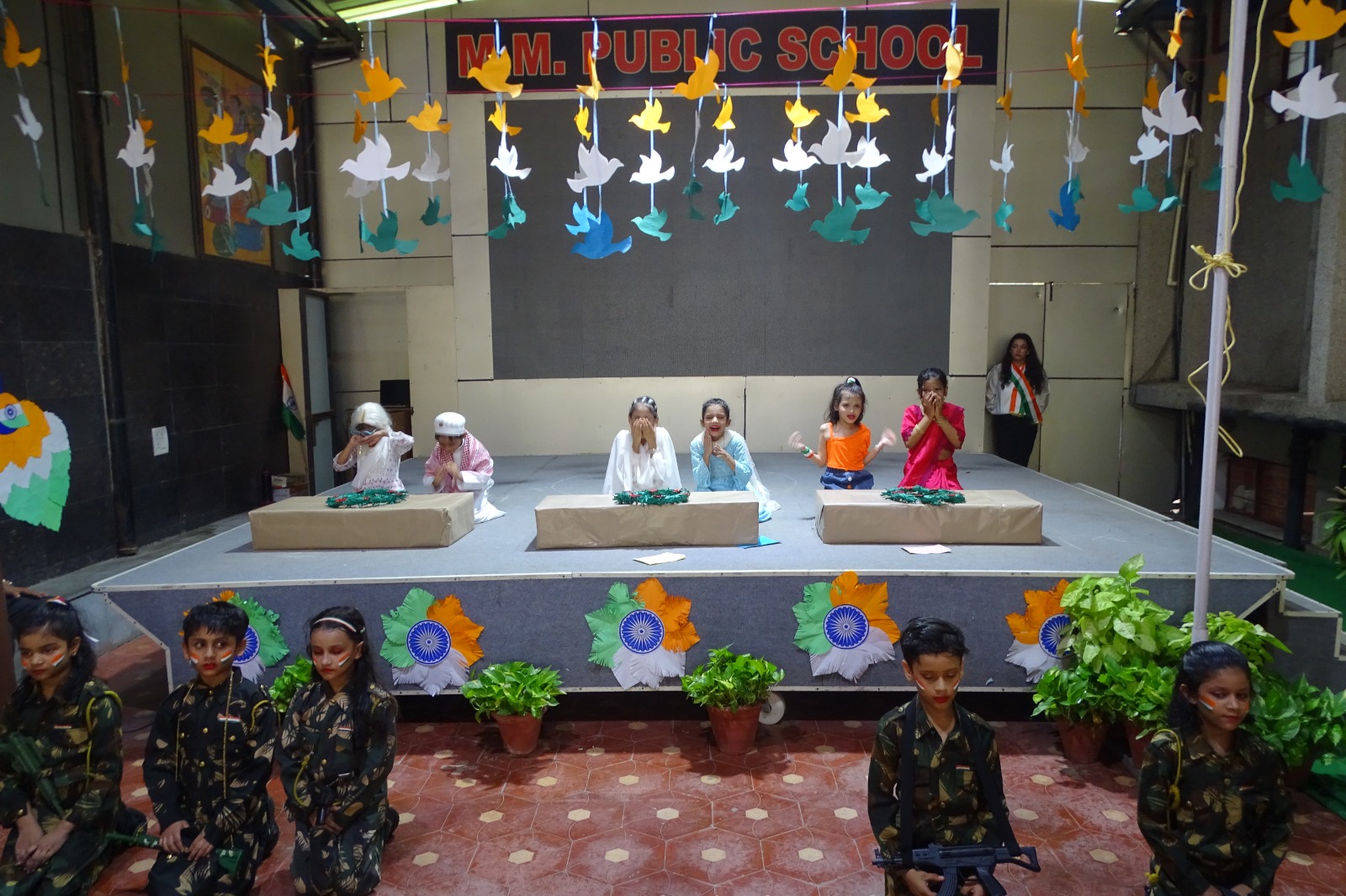 Independence Day Celebration by Pre-Primary