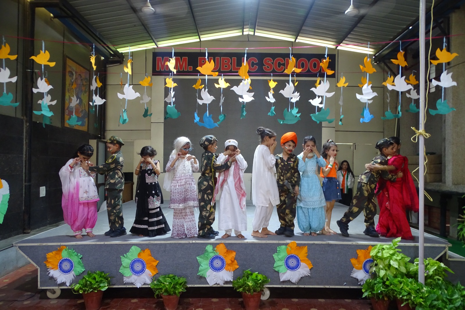 Independence Day Celebration by Pre-Primary