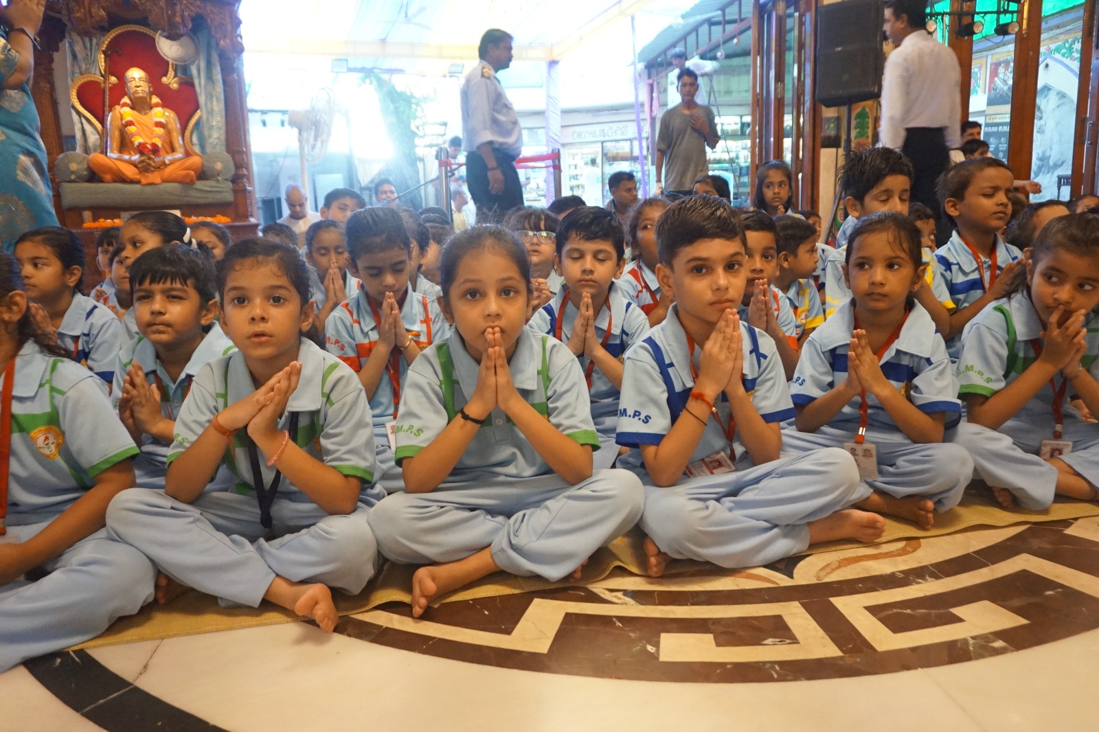 Visit to ISKON Temple on the occasion of Janamashtami