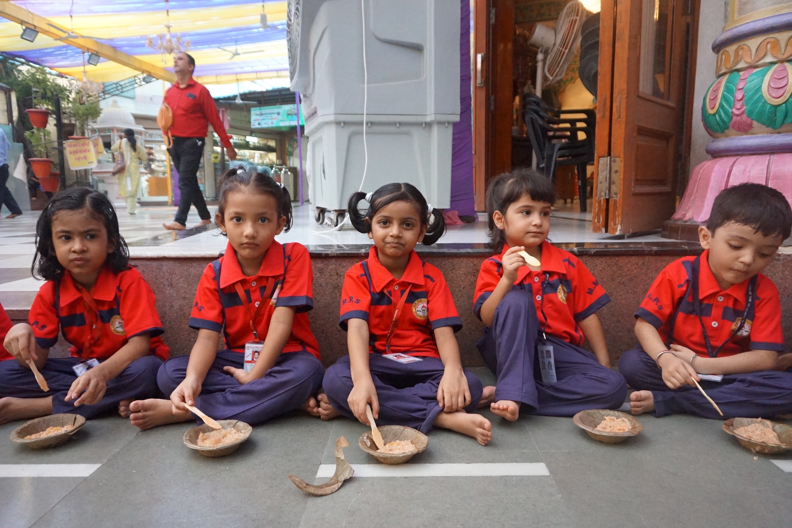 Visit to ISKON Temple on the occasion of Janamashtami