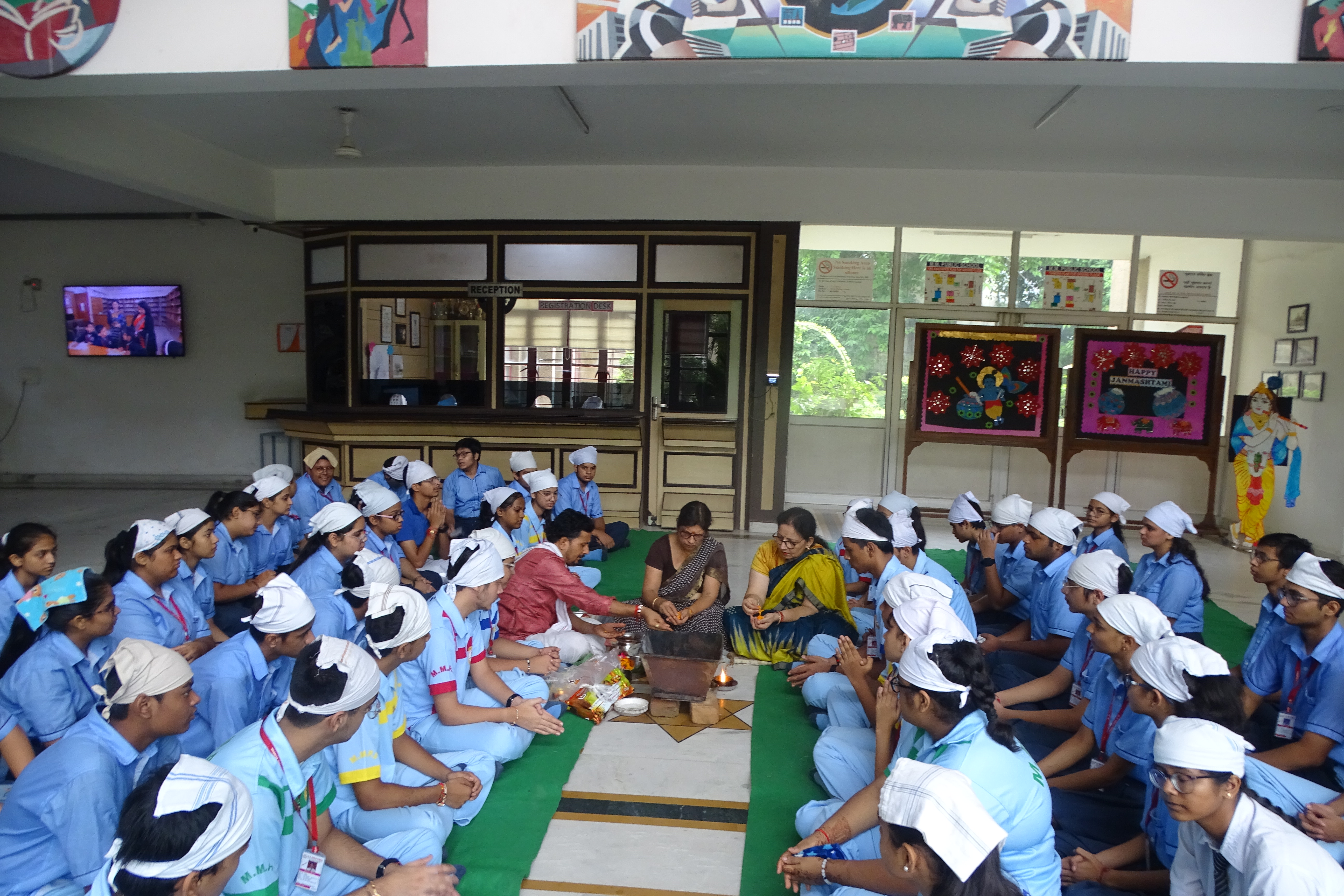 Hawan Ceremony for Class XI