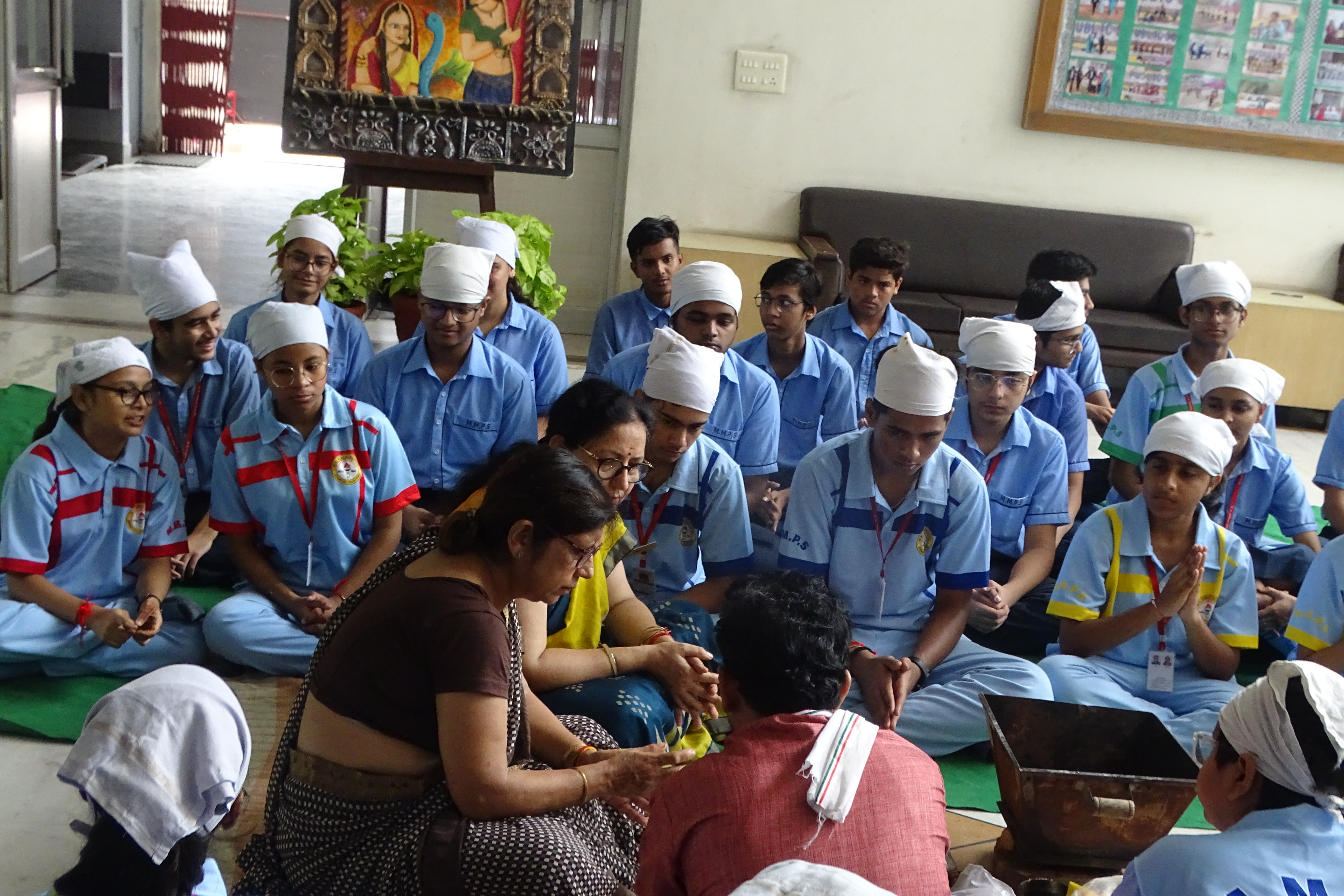 Hawan Ceremony for Class XI