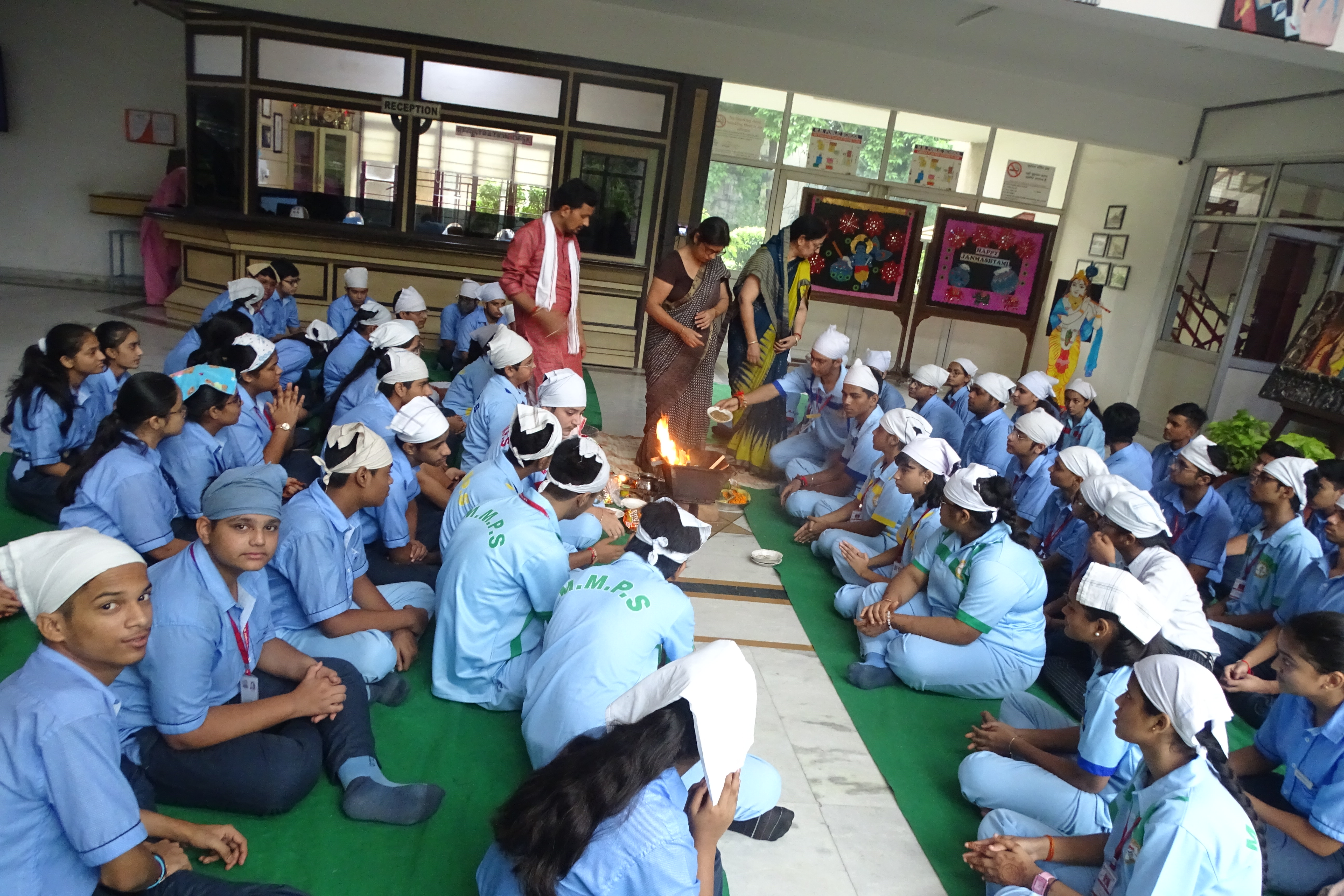 Hawan Ceremony for Class XI