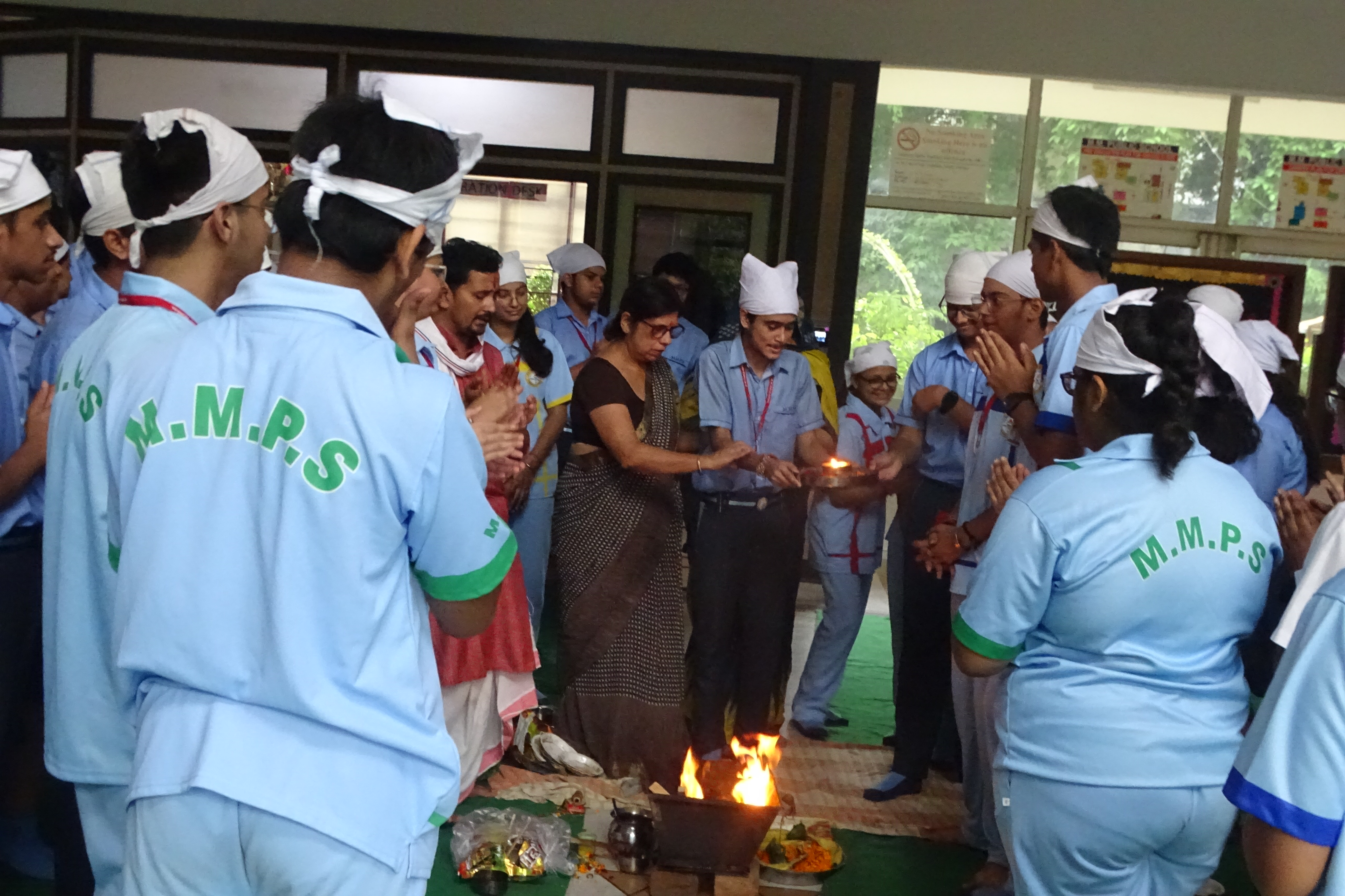 Hawan Ceremony for Class XI