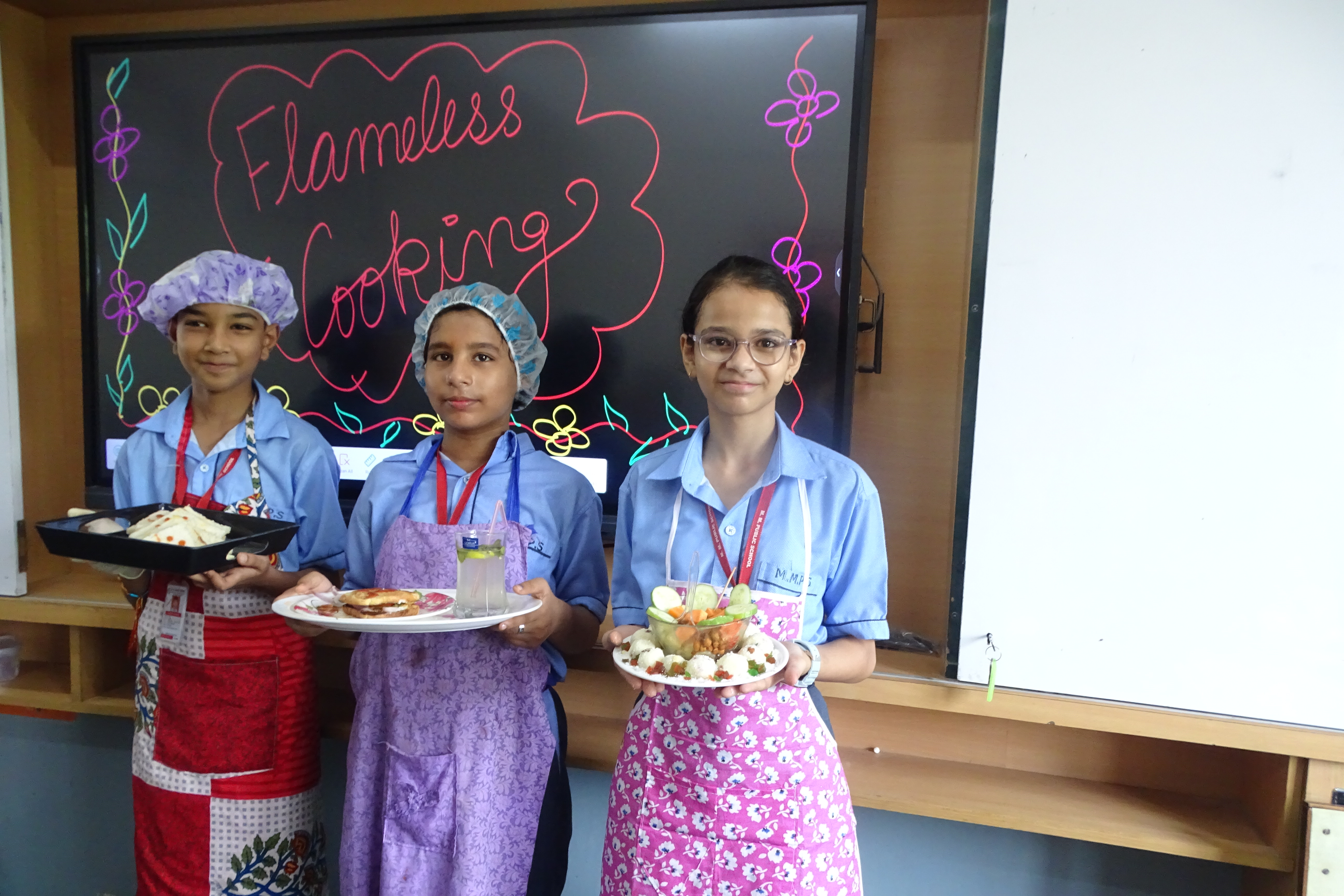Flameless Cooking by class 6