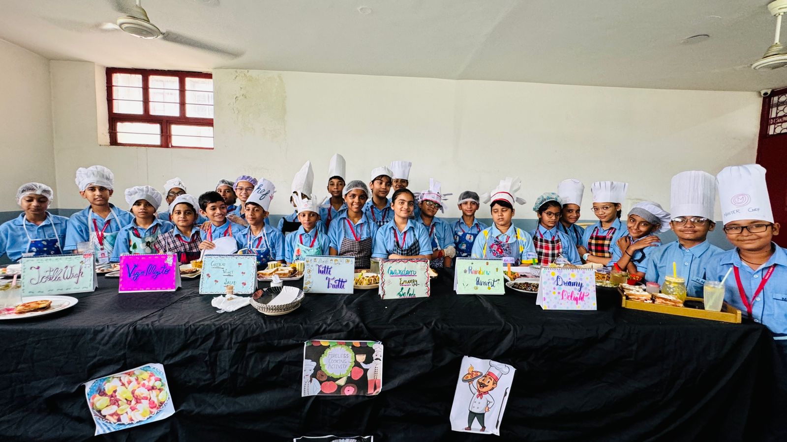 Flameless Cooking by class 6