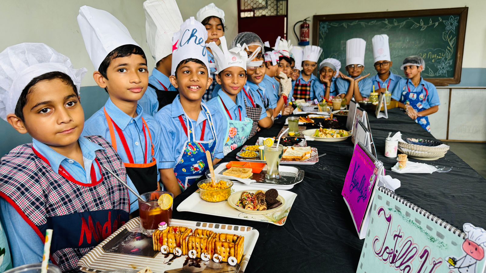 Flameless Cooking by class 6
