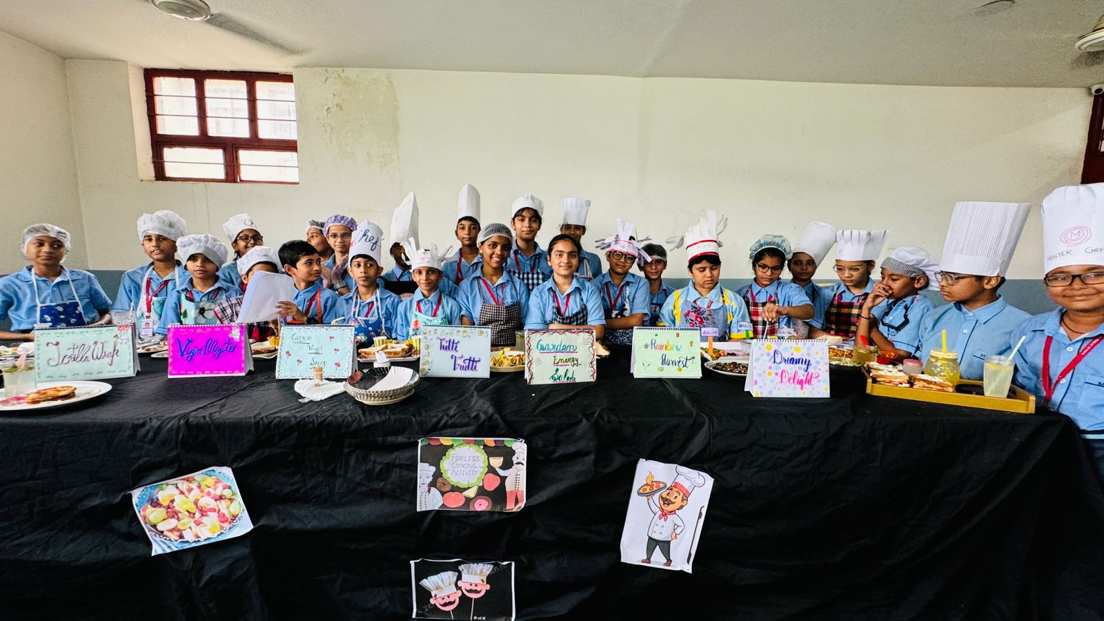 Flameless Cooking by class 6