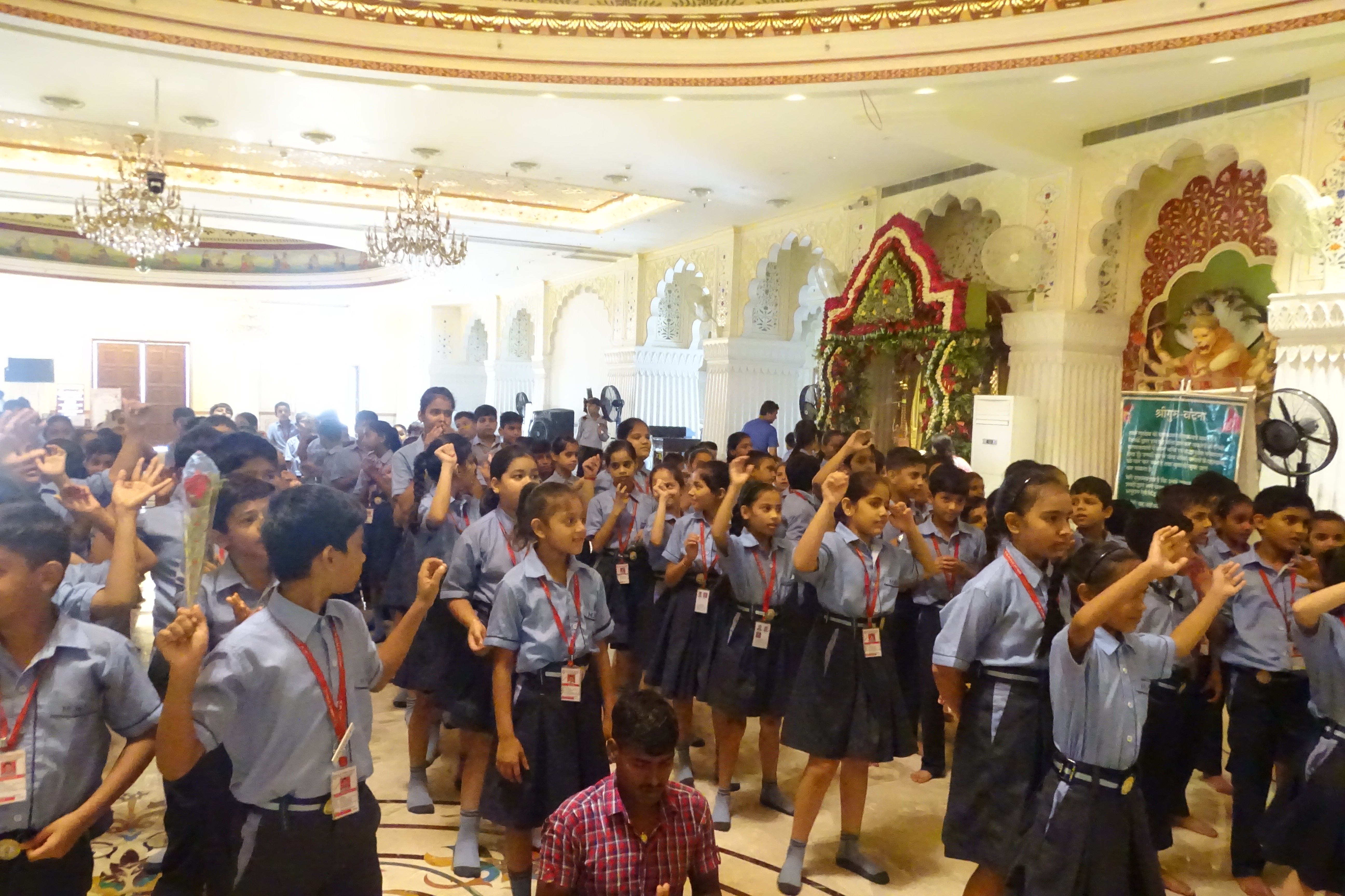 Visit to Iskcon Temple
