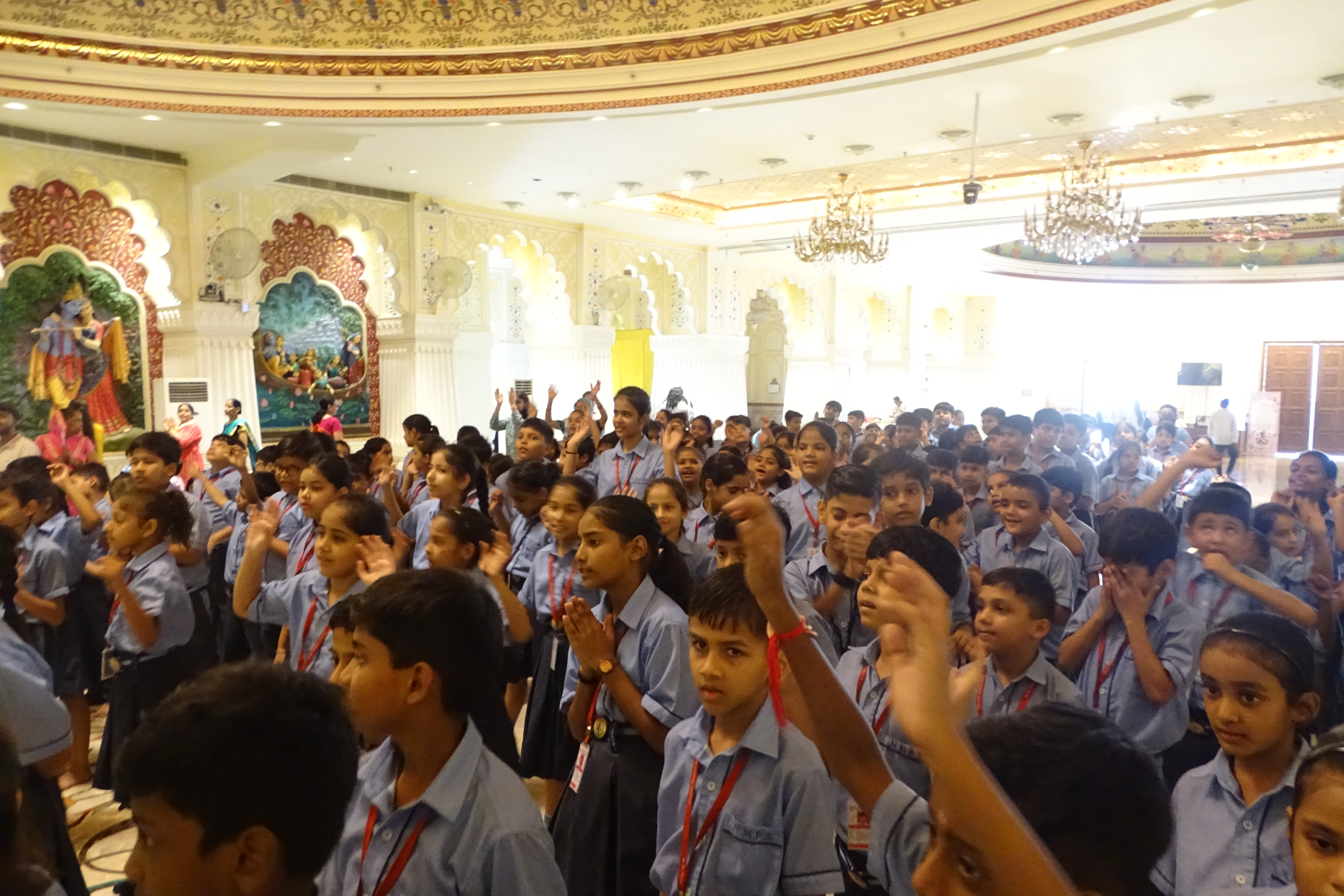 Visit to Iskcon Temple