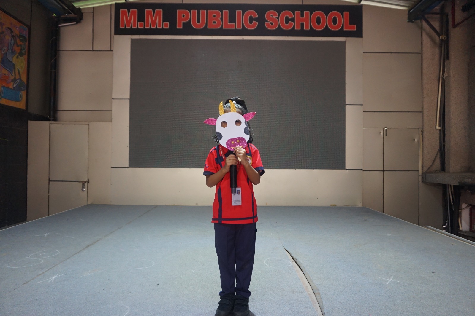 My performance Competition on the theme “Farm Animals “was conducted for the students of Grade U.K.G.