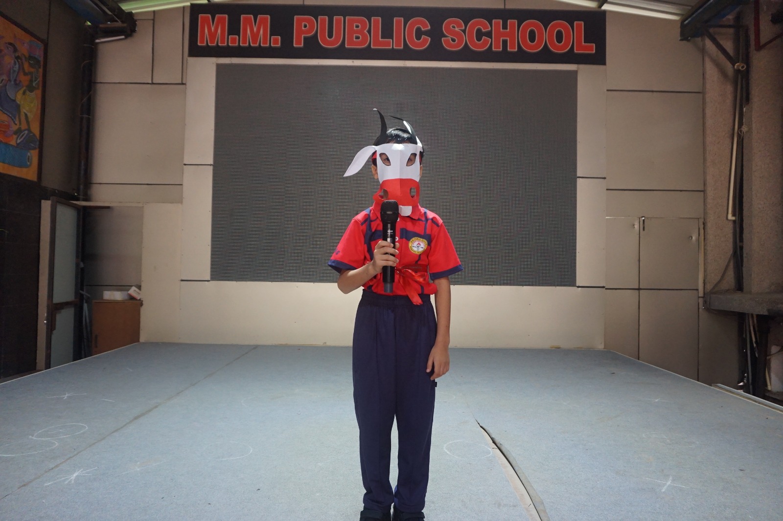 My performance Competition on the theme “Farm Animals “was conducted for the students of Grade U.K.G.