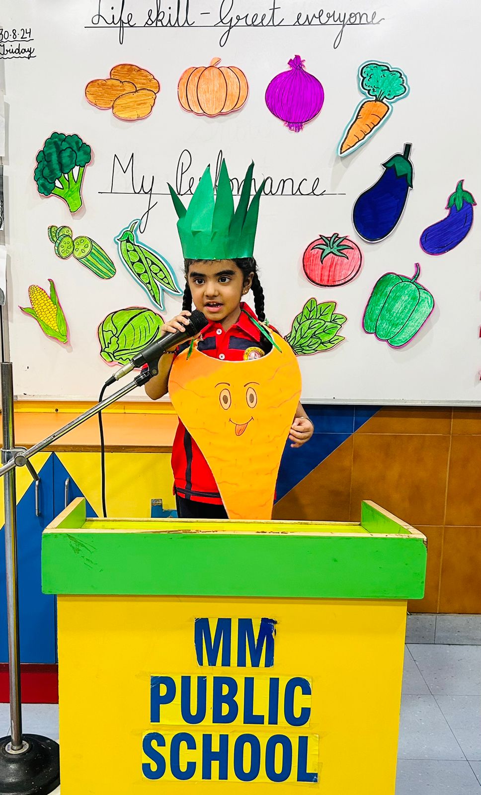 Show and Tell Competition (Vegetables)