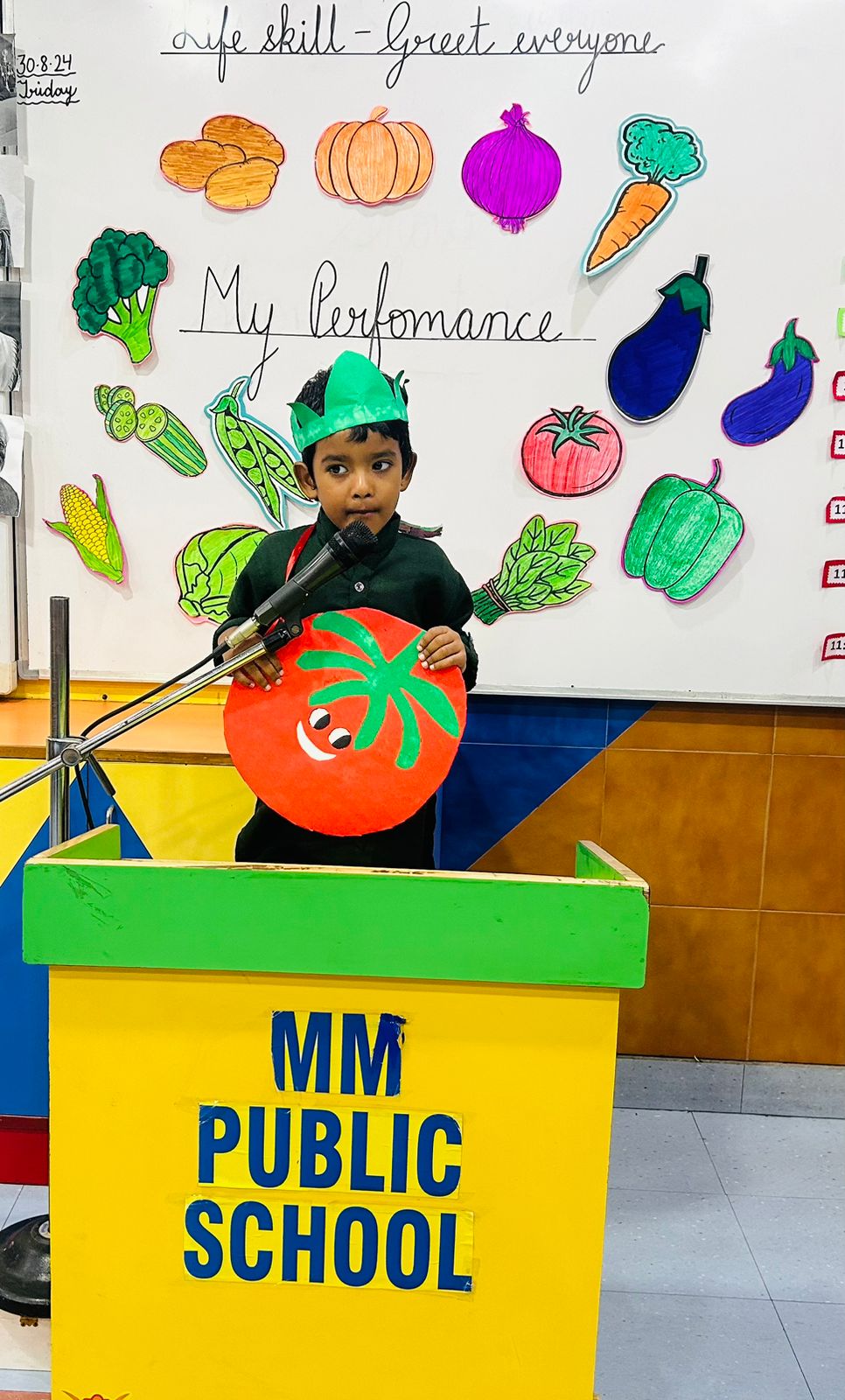 Show and Tell Competition (Vegetables)