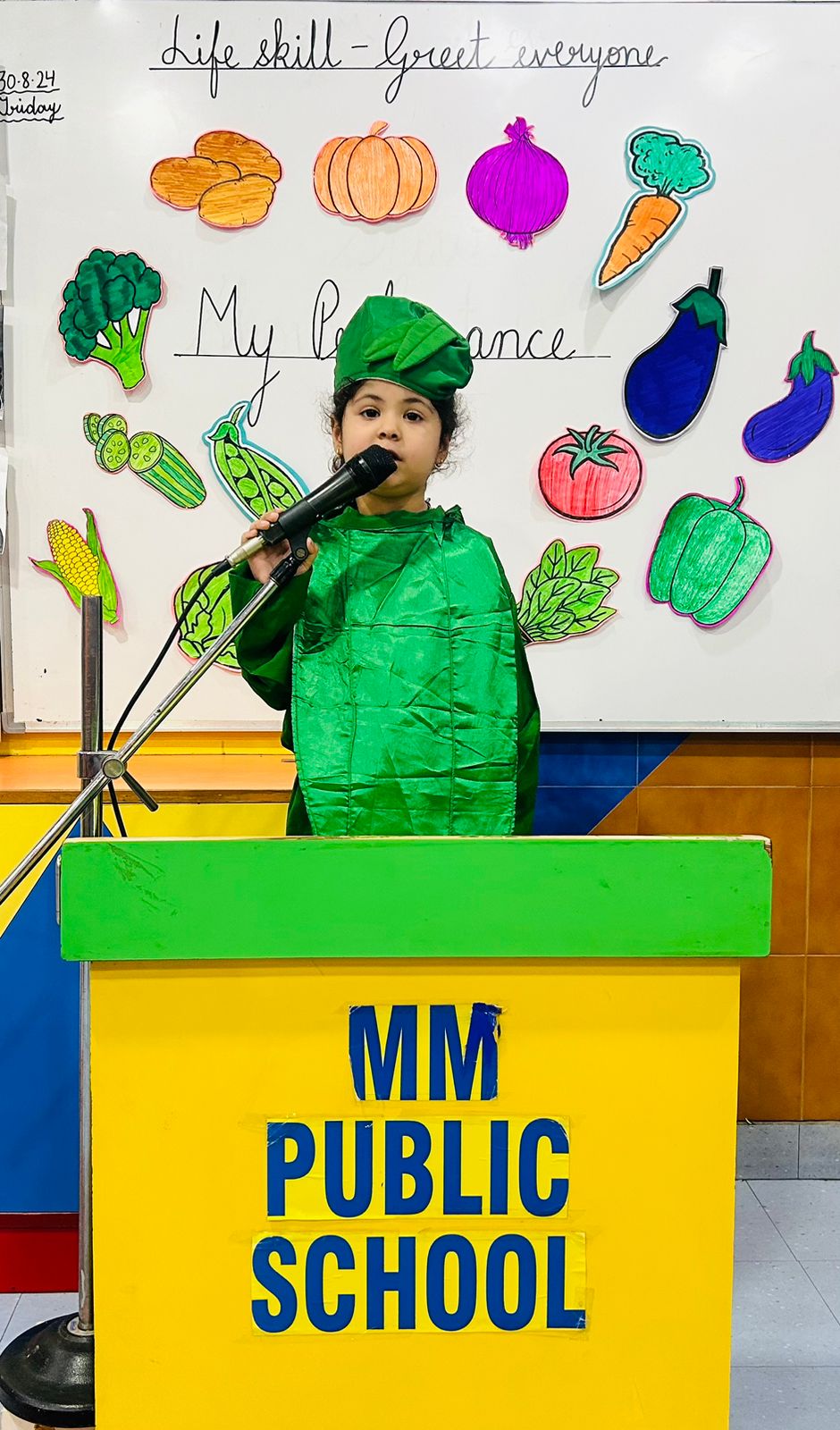 Show and Tell Competition (Vegetables)