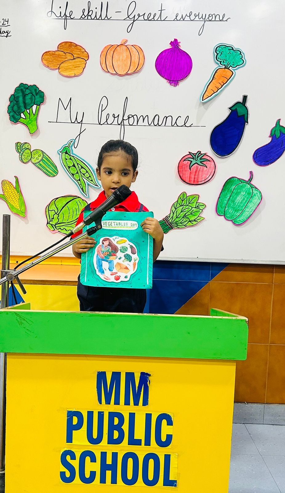Show and Tell Competition (Vegetables)