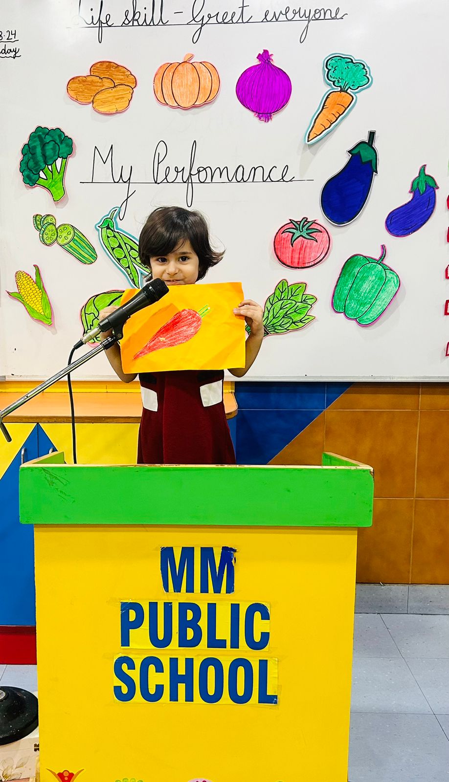 Show and Tell Competition (Vegetables)