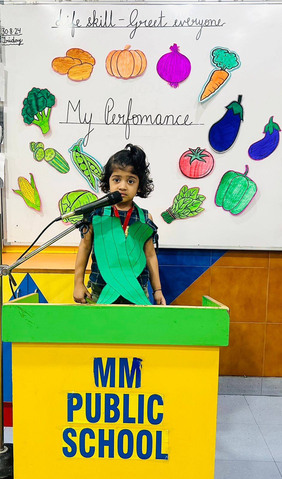Show and Tell Competition (Vegetables)