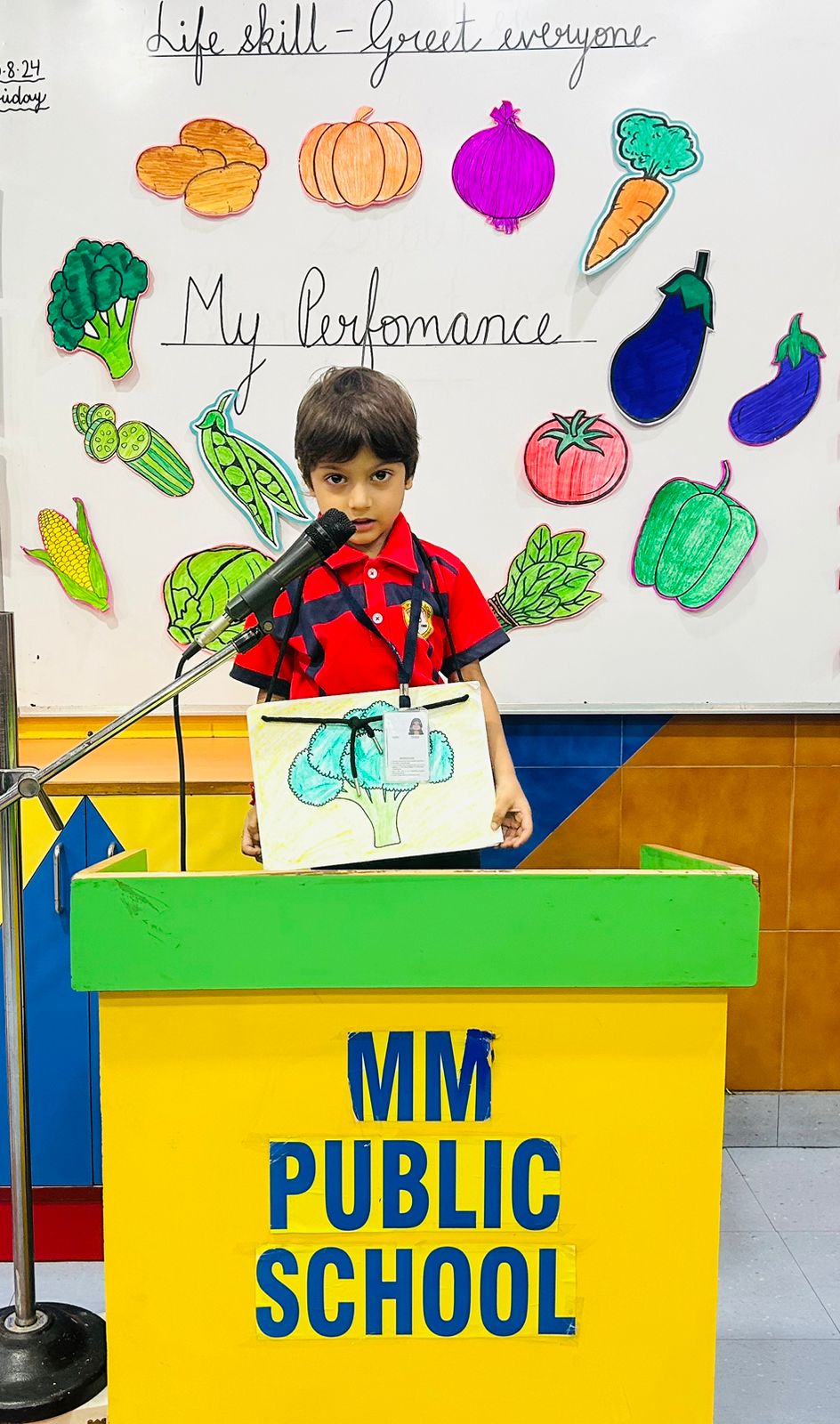 Show and Tell Competition (Vegetables)