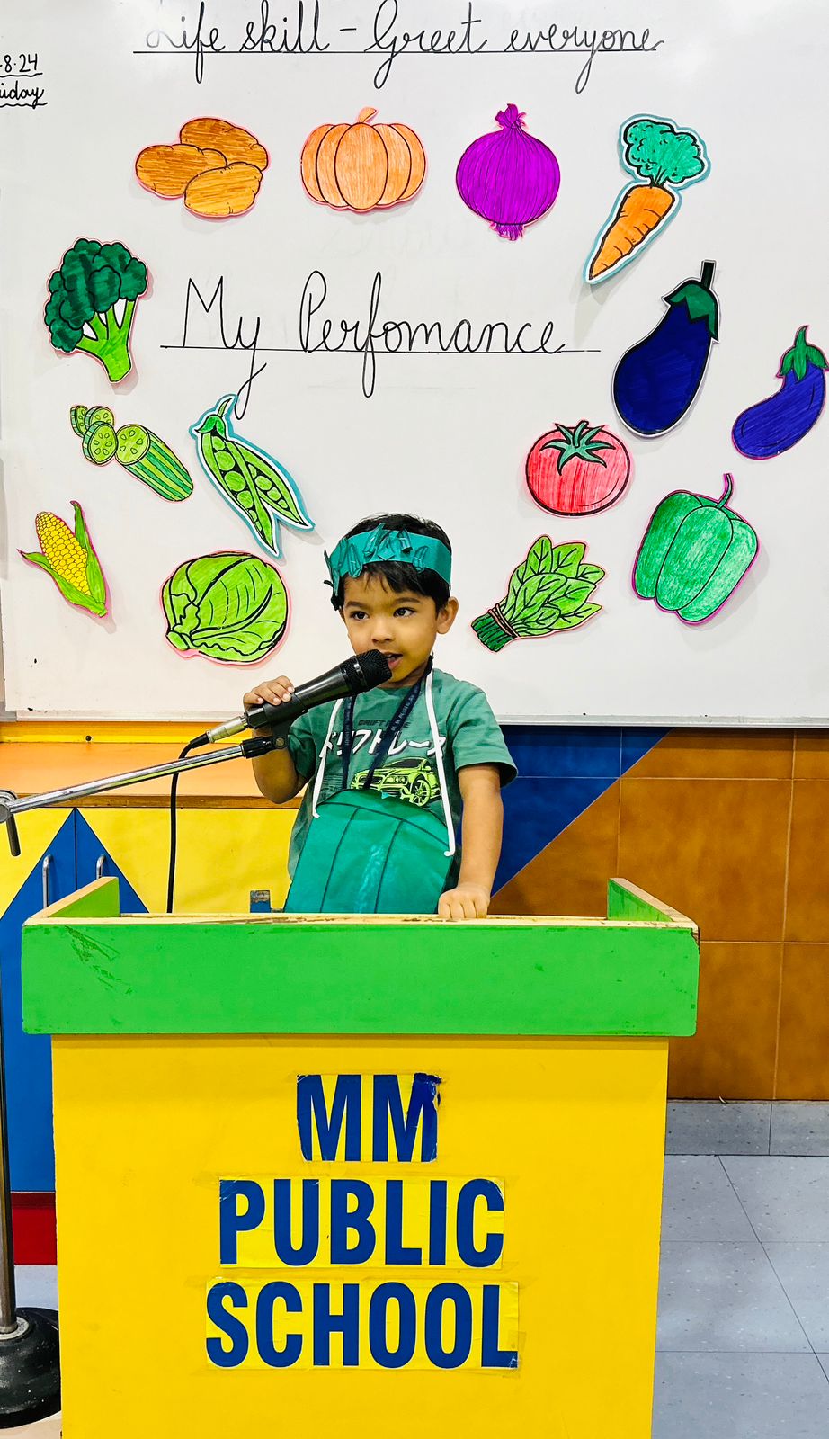 Show and Tell Competition (Vegetables)