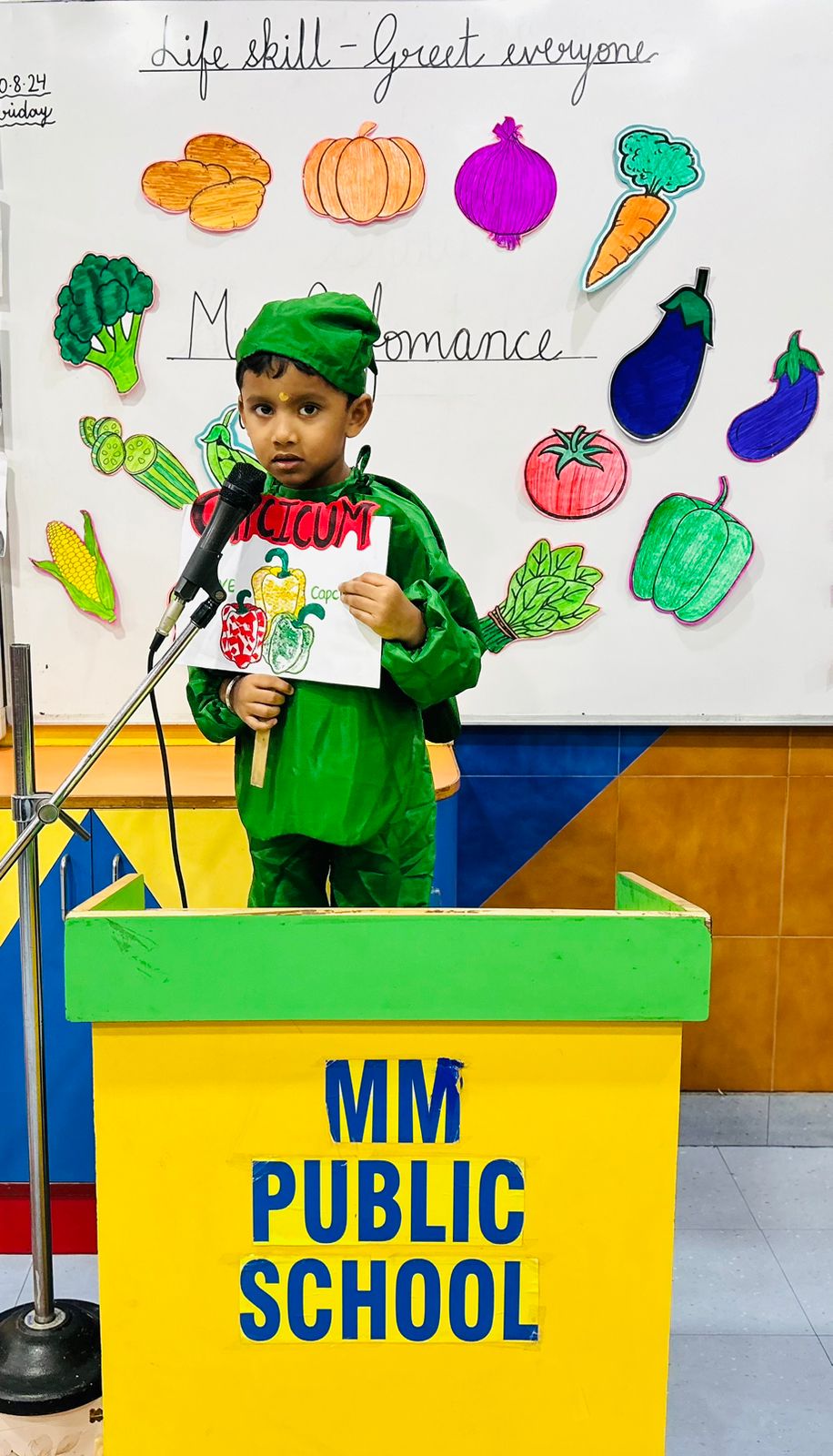 Show and Tell Competition (Vegetables)