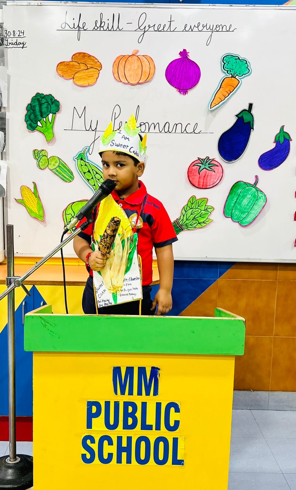 Show and Tell Competition (Vegetables)