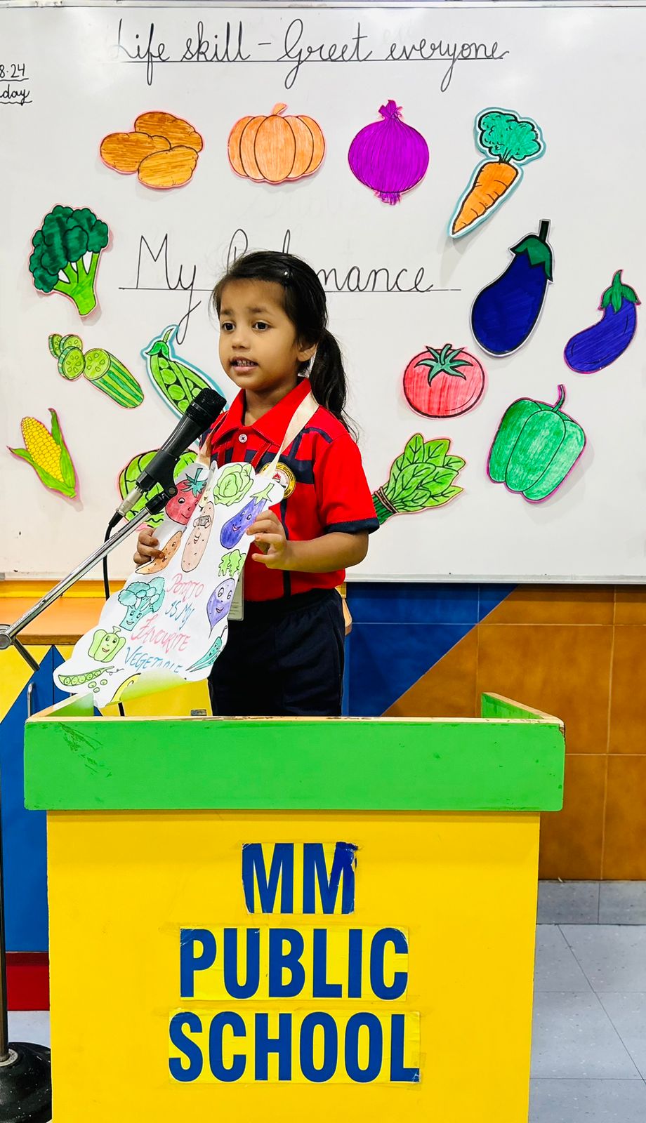 Show and Tell Competition (Vegetables)