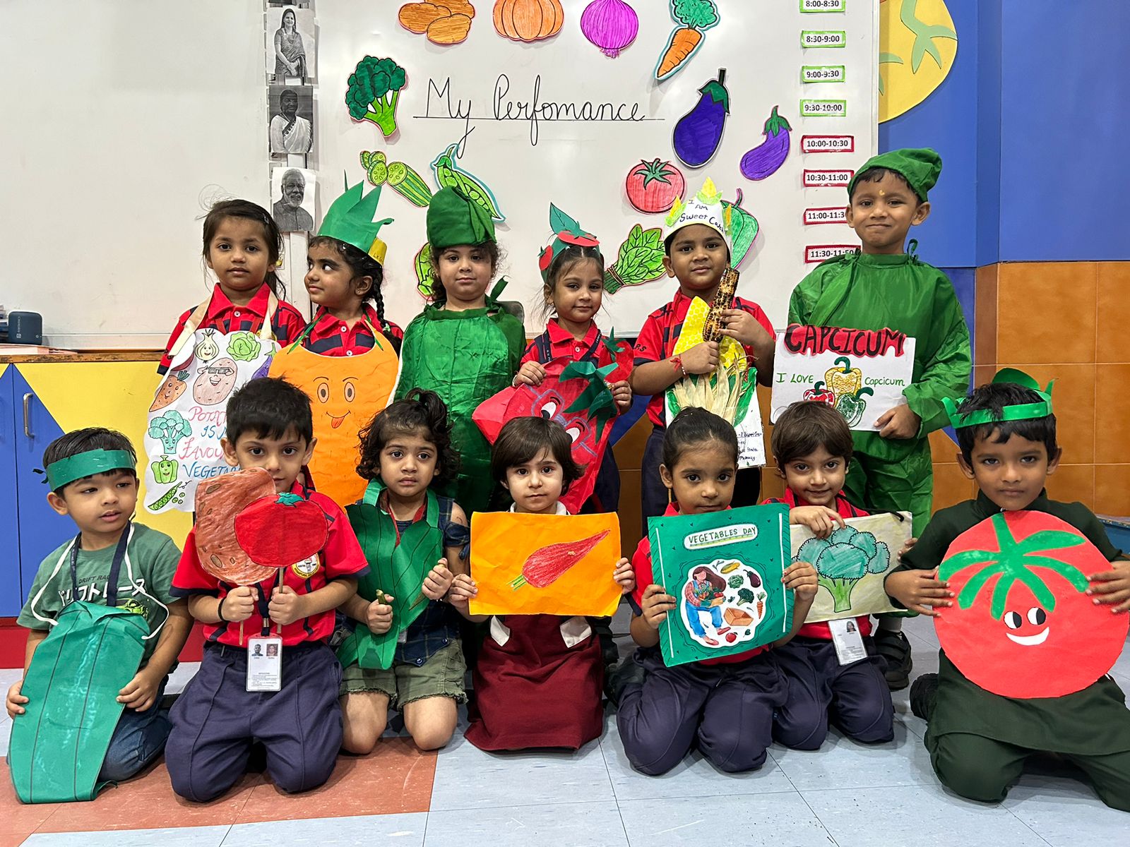Show and Tell Competition (Vegetables)